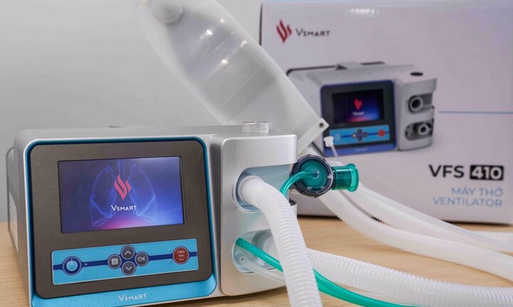 Vingroup hoàn thành hai mẫu máy thở phục vụ điều trị Covid-19