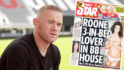 Wayne Rooney: Bị gái gọi phanh phui chuyện thác loạn và đời tư đáng xấu hổ