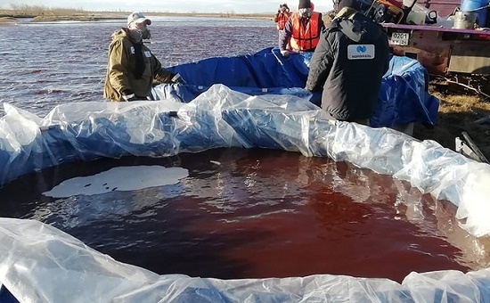 Vụ tràn hơn 20.000 tấn dầu diesel ở Nga: Mỹ đề nghị giúp đỡ xử lý sự cố