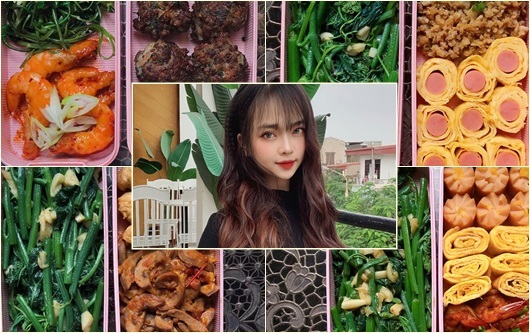 Hotgirl 9X khoe cơm hộp mang đi làm, chị em ghim ngay thực đơn để khỏi vắt óc nghĩ hôm nay ăn gì