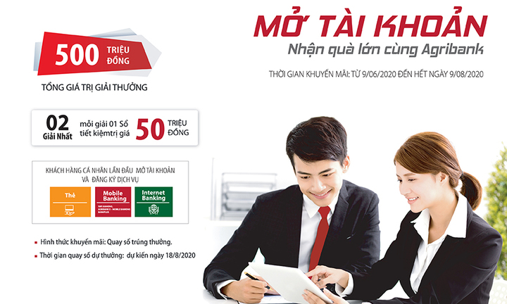 Nhiều ưu đãi từ Agribank từ “Ngày không dùng tiền mặt” 