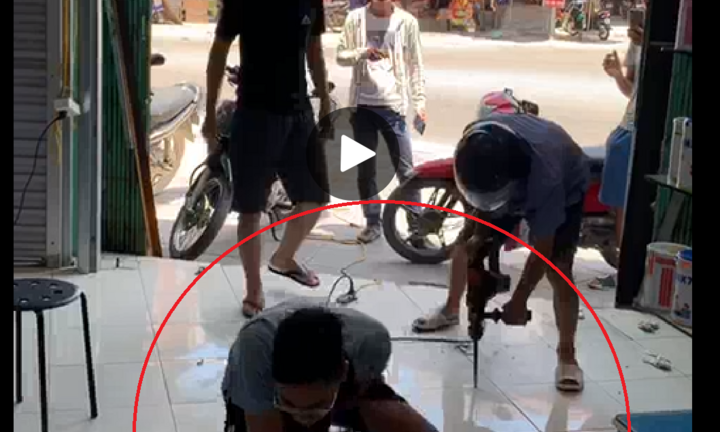 Hưng Yên: Đang làm rõ vụ côn đồ đập phá quầy thuốc, khoan vào chân nhân viên giữa ban ngày