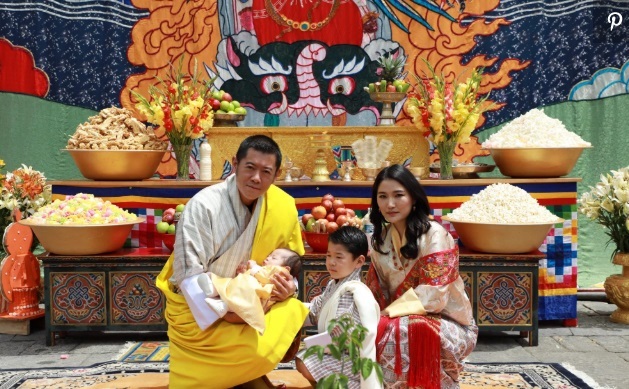 Công bố tên hoàng tử mới sinh của quốc vương Bhutan và hoàng hậu 