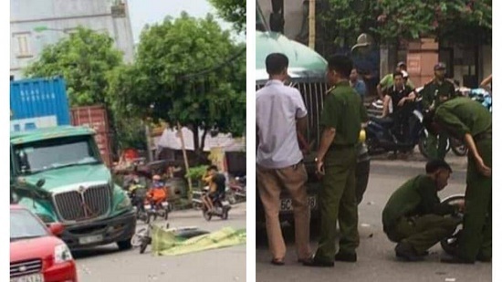 Vụ chiến sĩ công an tử vong sau tai nạn với container: Xác định danh tính nạn nhân