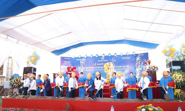 Bảo Việt Nhân thọ đầu tư 3 tỷ đồng xây dựng Trung tâm tẩy độc cho nạn nhân chất độc da cam tại tỉnh Thái Bình 