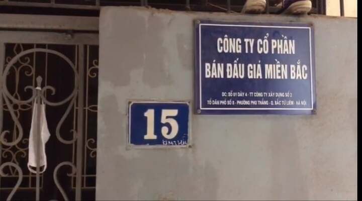 Công ty Đấu giá hợp danh Miền Bắc: Vi phạm quy chế đấu giá tài sản