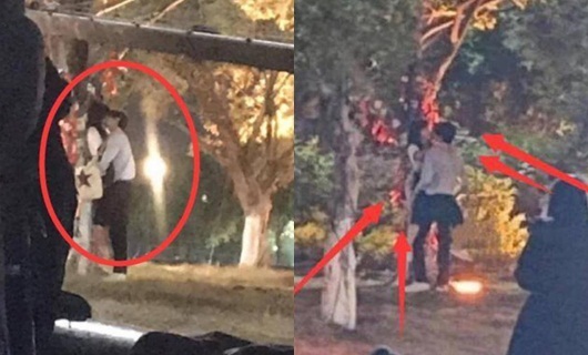 Hậu trường cảnh hôn 