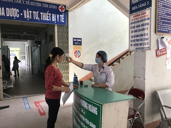 Tăng cường công tác tuyên truyền, phòng chống dịch Covid tại Trung tâm y tế huyện Yên Dũng (Bắc Giang)