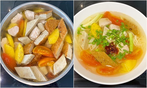 Vào bếp nấu bún chả cá ngon khó cưỡng, cả nhà ai cũng mê 