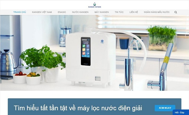 Bạn nên mua máy lọc nước ion kiềm trên website kangen.com.vn hay mua máy xách tay?
