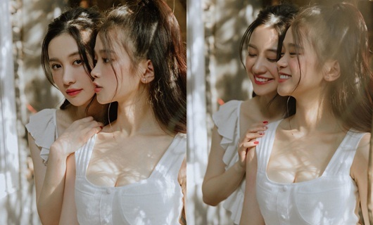 Jun Vũ khí chất ngời ngời nhưng vẫn bị Linh Ka lấn át vì màn khoe vòng một lấp ló