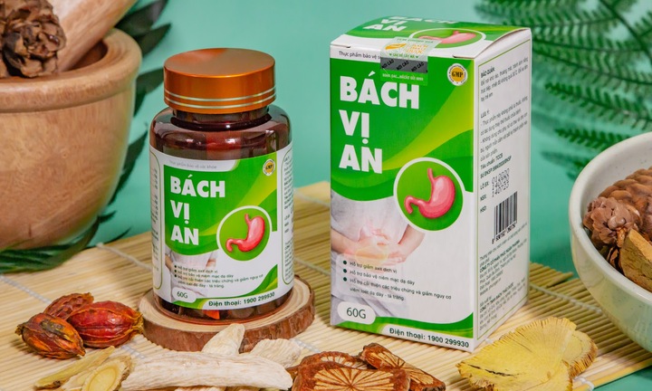Công thức vượt trội trong Bách Vị An hỗ trợ cải thiện viêm loét dạ dày
