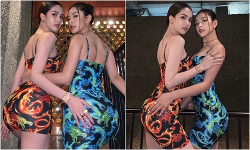 Chi Pu - Ngọc Trinh lên đồ cực nóng bỏng, khoe trọn body gợi cảm 