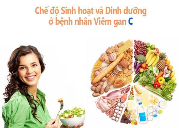 Chế độ sinh hoạt và dinh dưỡng an toàn giúp hạn chế bệnh viêm gan C