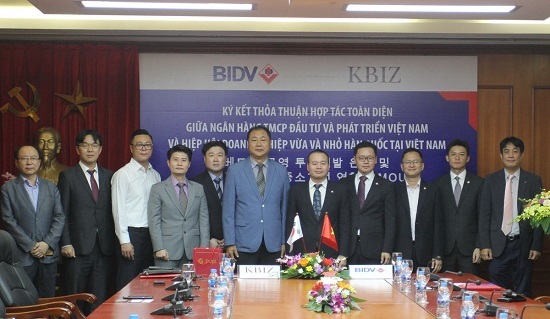 BIDV hợp tác toàn diện với KBIZ-VN