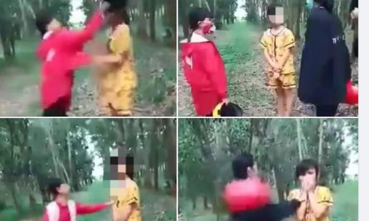 Nguyên nhân vụ 3 nữ sinh dùng mũ bảo hiểm đánh nữ sinh lớp 6, mặc nạn nhân van xin