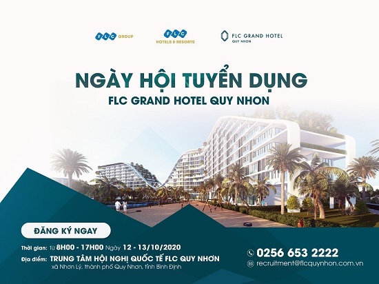 Chuẩn bị khánh thành khách sạn lớn nhất Việt Nam, FLC Quy Nhơn tuyển dụng quy mô lớn