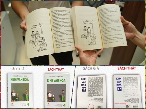 Sách lậu thách thức pháp luật, trục lợi bằng những chiêu trò gian lận