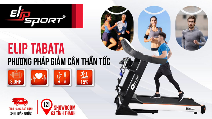 Top 5 máy chạy bộ chất lượng và tốt nhất của thương hiệu Elipsport