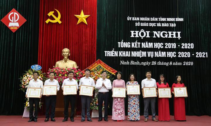 Sở Giáo dục và Đào tạo Ninh Bình: Quyết tâm hoàn thành nhiệm vụ trong giai đoạn mới