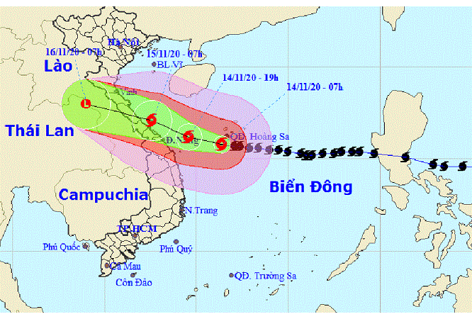 Thông tin mới nhất về cơn bão số 13: Lý Sơn sơ tán gần 1.000 người