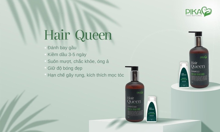 Pika – Thương hiệu dầu gội chăm sóc tóc an toàn và lành tính