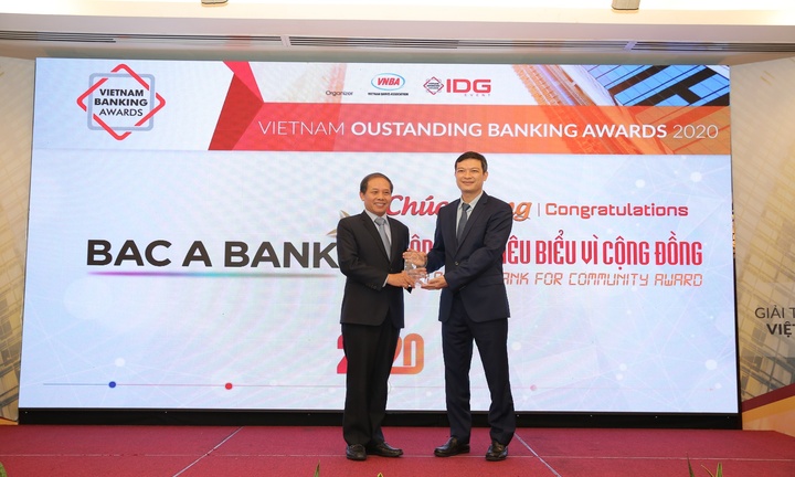 BAC A BANK – ngân hàng tiêu biểu vì cộng đồng 2020