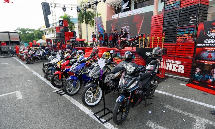 Giữ vững doanh số, Winner X dẫn đầu thị trường xe côn tay