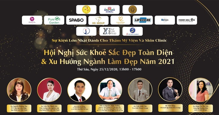 Hội nghị sức khỏe sắc đẹp toàn diện và xu hướng ngành làm đẹp 2021 – sự kiện lớn nhất dành cho Thẩm mỹ viện và Skin Clinic