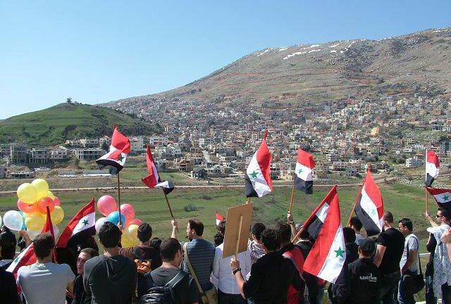 Người dân Cao nguyên Golan kêu gọi tổng tiến công chống lại Israel