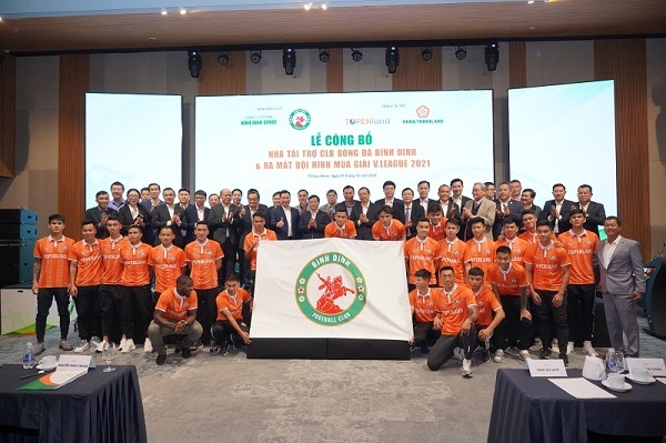 Quay lại V.League sau 12 năm, CLB Bình Định nhận được tài trợ 300 tỷ đồng