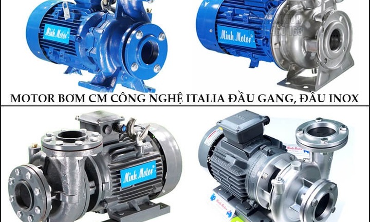 Minhmotor – Cung cấp máy bơm nước ly tâm chính hãng trên 60 tỉnh thành