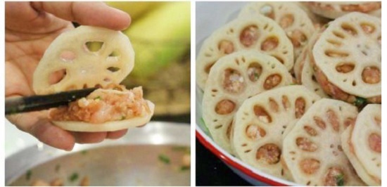 Vợ hấp củ sen nhồi thịt, chồng cứ ngỡ được ăn món của khách sạn 5 sao