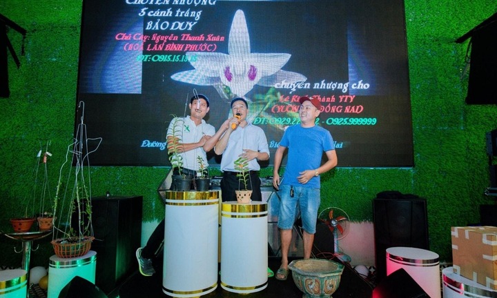 Đồng Nai: Đấu Giá Cây Lan Quý ủng hộ Miền Trung 450 triệu đồng