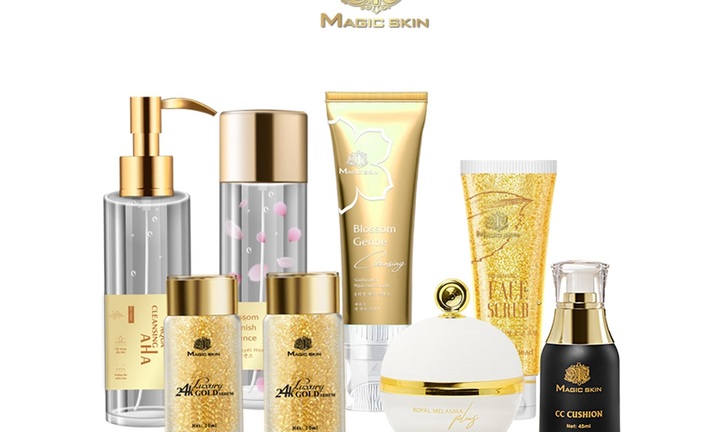 Bộ sản phẩm ngừa nám thương hiệu Mỹ phẩm Magic Skin - Giải pháp hoàn hảo cho làn da bị nám, tàn nhang.