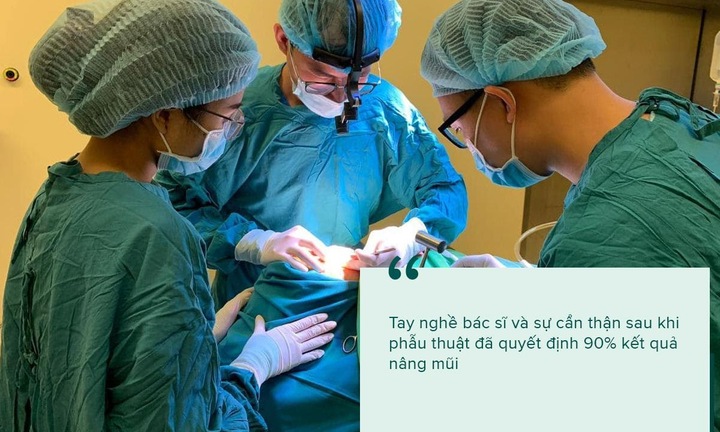 Đừng để nâng mũi trở thành biến chứng