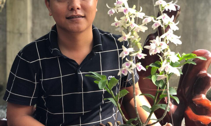 Ông chủ vườn lan Quý Trần chia sẻ cách chăm lan hiệu quả