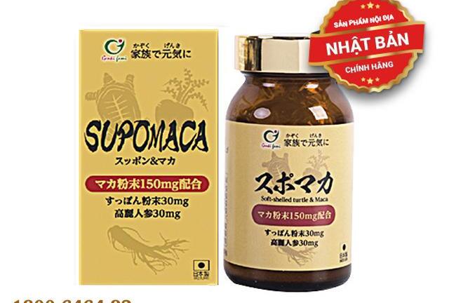 SUPOMACA - Sản phẩm tăng cường sinh lý nam Nhật Bản đã có mặt tại Việt Nam