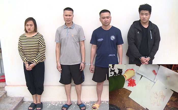 Đột kích bắt 6 chị em trong một gia đình điều hành tụ điểm ma túy 