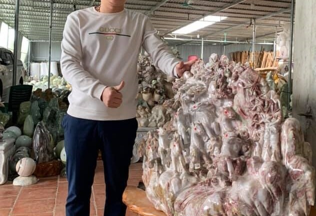 Đá phong thủy Quý Thảo: Thổi hồn những giá trị tinh thần vào trong từng viên đá