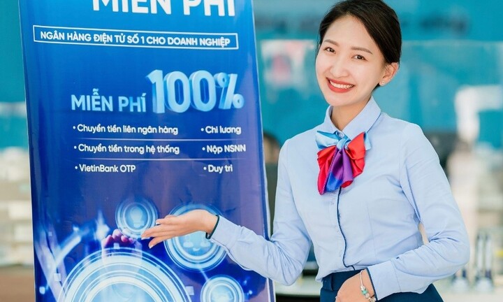 VietinBank miễn 20 loại phí cho doanh nghiệp
