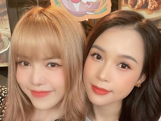 Sam và Thiều Bảo Trâm bị đưa lên bàn cân nhan sắc khi đứng chung một khung hình