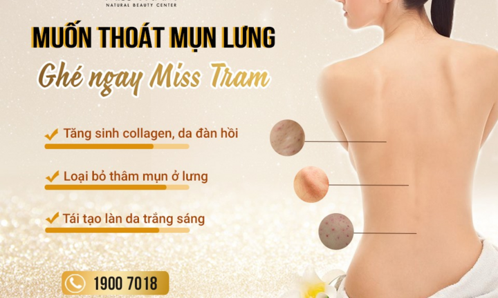 Truy tìm giải pháp trị mụn lưng – Viêm nang lông
