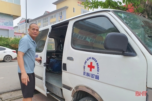  "Chuyến xe nghĩa tình giá 0 đồng " và hành trình làm việc tốt của người đàn ông Hà Tĩnh