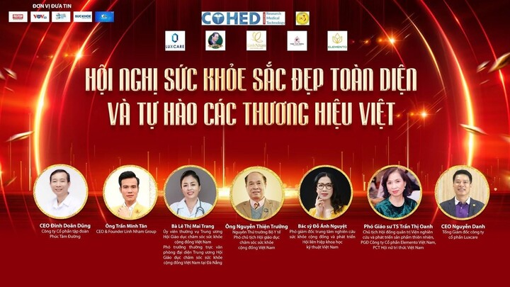 Hội nghị chăm sóc sức khỏe sắc đẹp toàn diện và tự hào các thương hiệu Việt - Sự kiện lớn nhất đầu năm 2021 dành cho cộng đồng ngành làm đẹp 