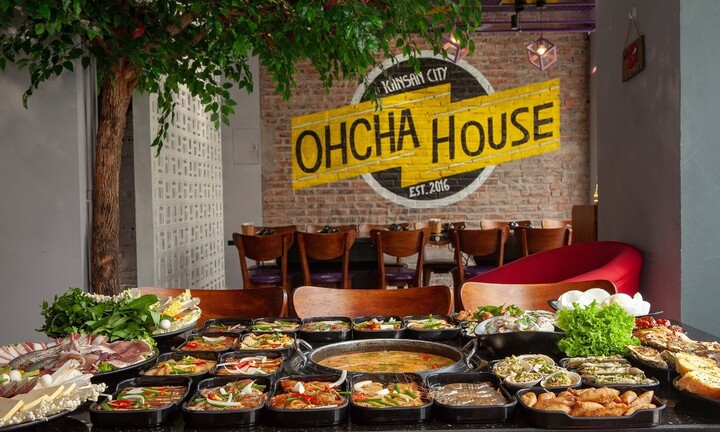 Ăn Buffet lẩu nướng view hồ Tây cực sang chảnh với giá chỉ 269k tại nhà hàng Ohcha