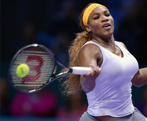 Serena Williams thắng dễ trận đầu WTA Tour Championships