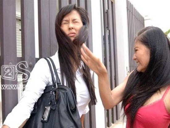 Mai Phương Thúy bị Ngọc Lan tát lệch mặt