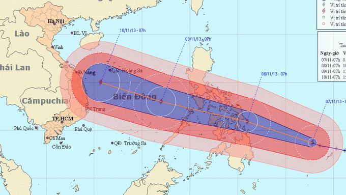Họp khẩn chuẩn bị phương án ứng phó với siêu bão Haiyan