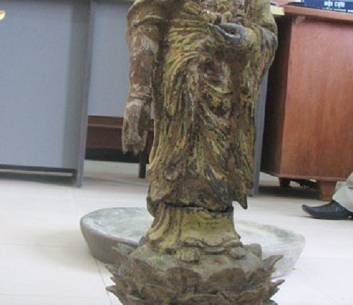 Phát hiện cổ vật bằng đồng 500 năm tuổi tại Đà Nẵng